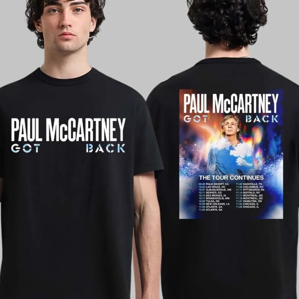Paul McCartneys Got Back The Tour Continues North American Tour 2025 T-Shirt 81